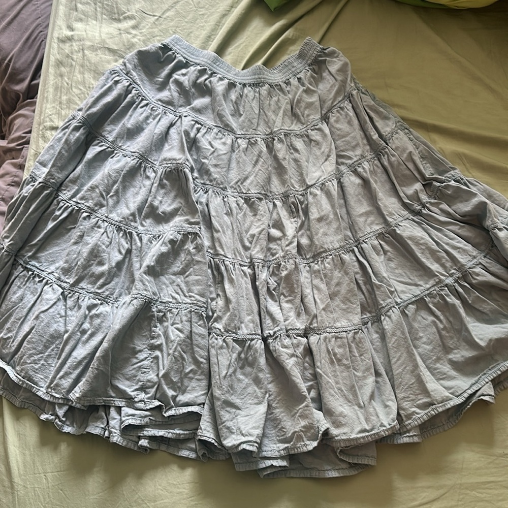 Free People In Full Swing Midi Skirt Sizes XS - Picture 3 of 3